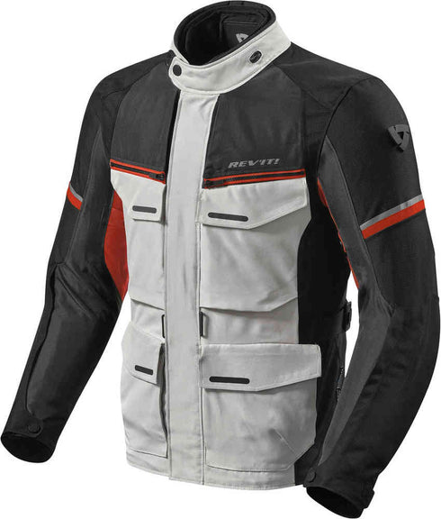 Geaca Moto REVIT Outback 3 Gray/Yellow